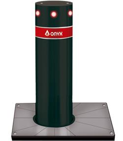 Pilona automtica en Acero al Carbn Onyx. Altura 600 mm dimetro 168 mm.[ONYX]